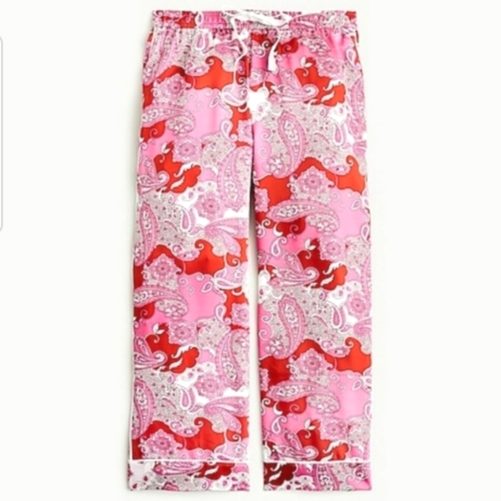 J. Crew Baez Relaxed Pant in Vintage Paisley NWT